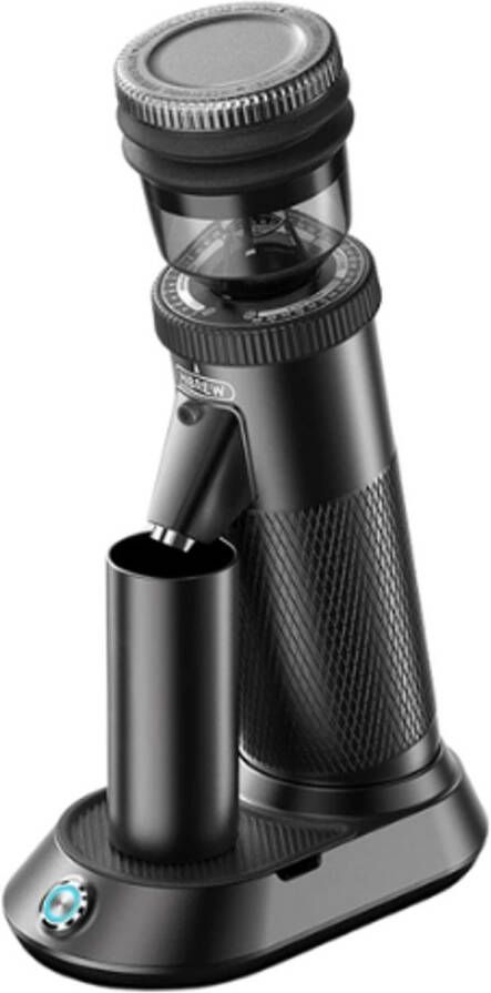 Rustive Koffiemolen Elektrisch Draagbaar en Compact 165W Verschillende Snelheden G5 Coffee Grinder Zwart