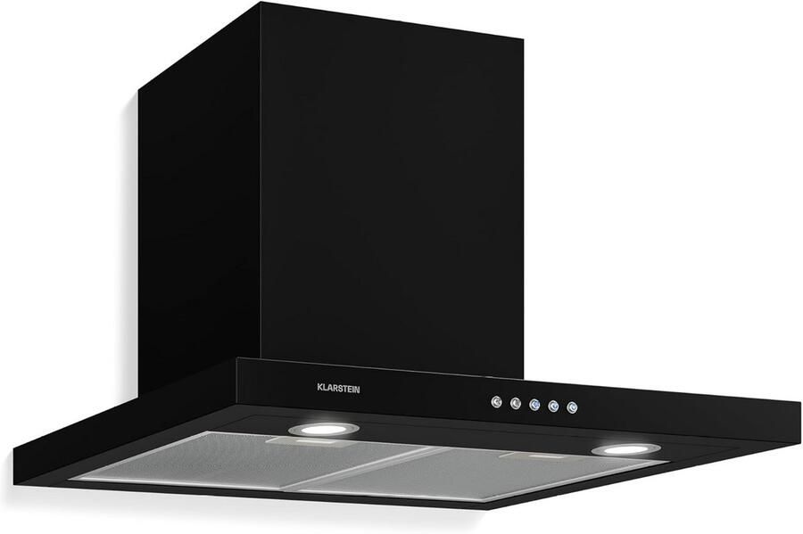 RVS Afzuigkap 60 cm Wandmodel Afzuigkap met 600 m³ u Digitale bediening & LED