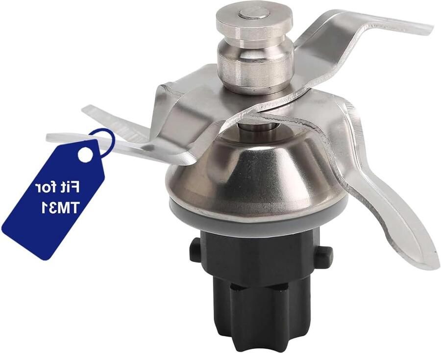 RVS blender mes voor Thermomix TM31 vervangend onderdeel voor mixer duurzaam en scherp mes voor optimale mixresultaten