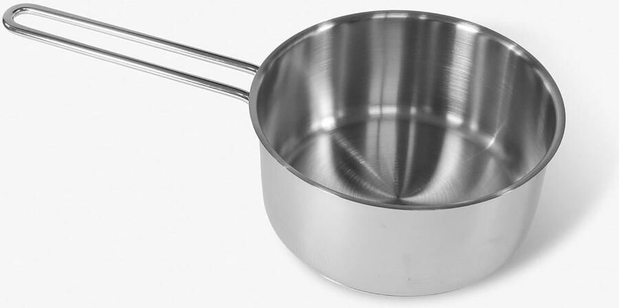 RVS Braadpan 20 cm 2.9 Liter Geschikt voor Alle Warmtebronnen en Inductie