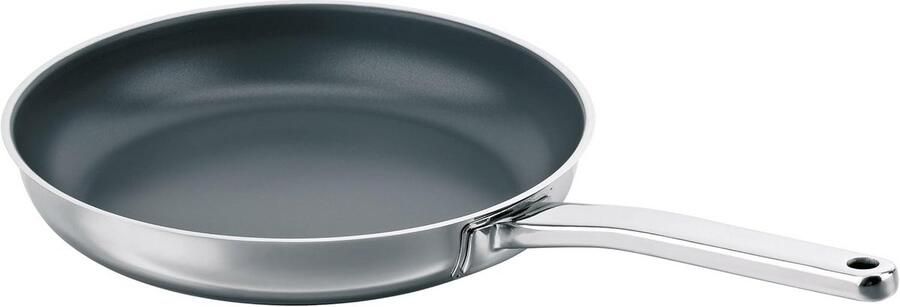 RVS Braadpan 28 cm met Antiaanbaklaag Geschikt voor Inductie