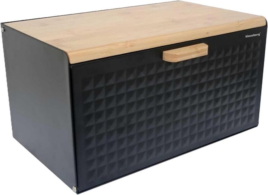 RVS Broodtrommel met Deksel Grote Broodbak voor Vers Brood