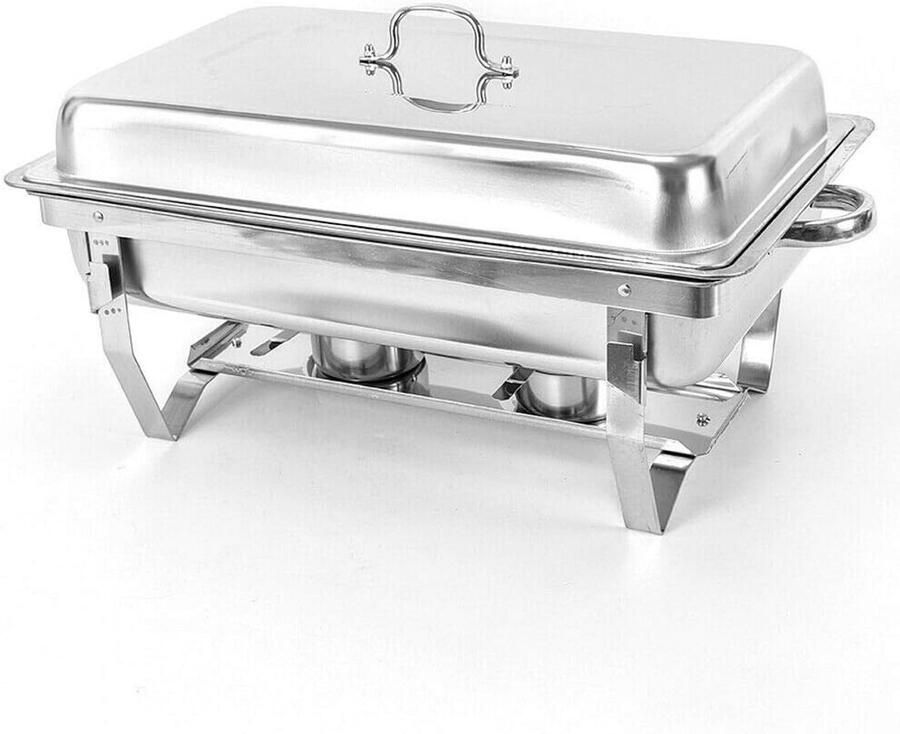 RVS Buffetwarmer Set Chafing Dish voor Professioneel Buffetgebruik