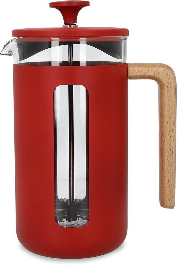 RVS Cafetière Groen 8 Cups French Press Koffiezetapparaat in Geschenkverpakking
