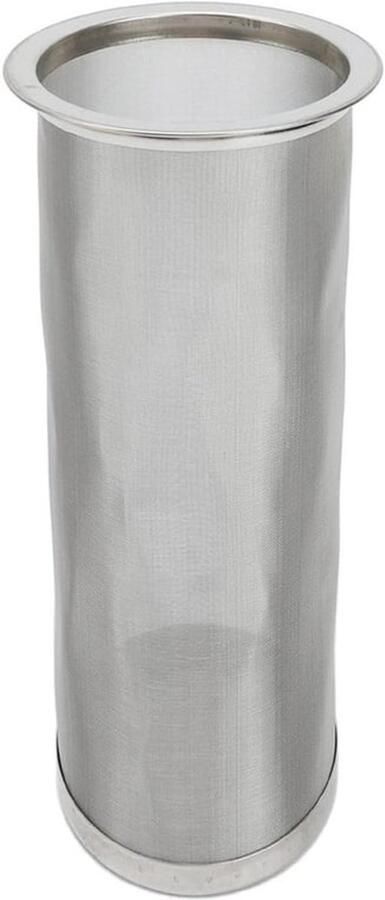 RVS Cold Brew Koffiezetapparaat met herbruikbaar filter voor thee fruit en eieren (8x21 cm 3.1x8.2 in) Duurzaam efficiënt en handig in gebruik
