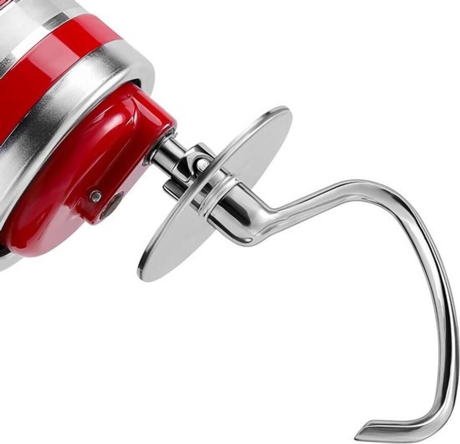 RVS Deeghaak voor Kitchenaid Mixer Geschikt voor 4.5-5Qt Spiralen Deeg Accessoire voor KSM150 en K45DH Keukenaccessoires voor Bakken en Koken