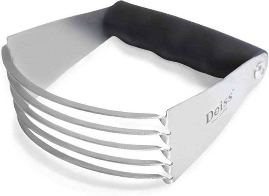 RVS Deegmixeer met Snijder en Antislip Handvat