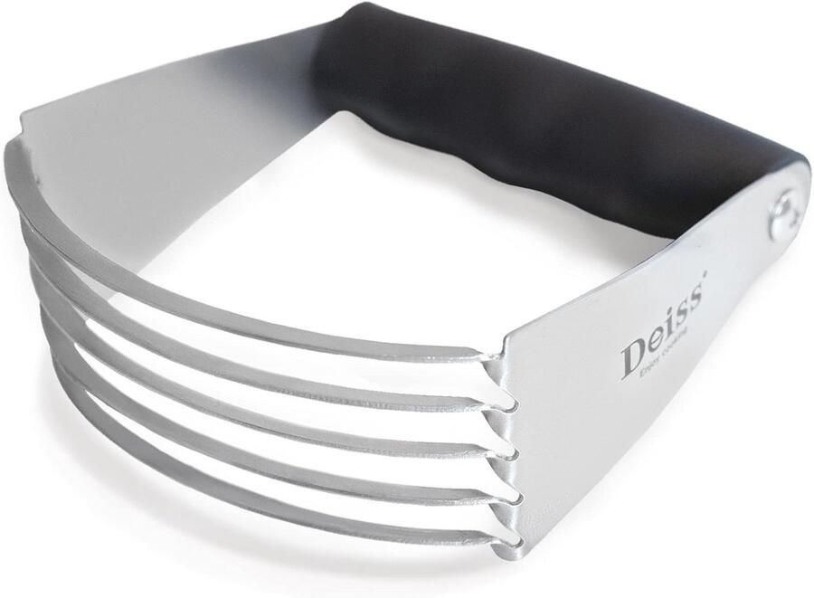 RVS Deegmixeer met Snijder en Antislip Handvat - Foto 2
