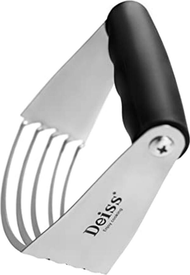 RVS Deegmixeer met Snijder en Antislip Handvat - Foto 3