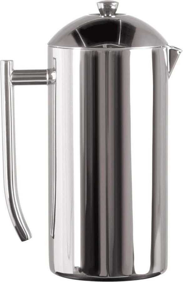 Dubbelwandige RVS French Press Koffiezetapparaat met Dubbel Filter
