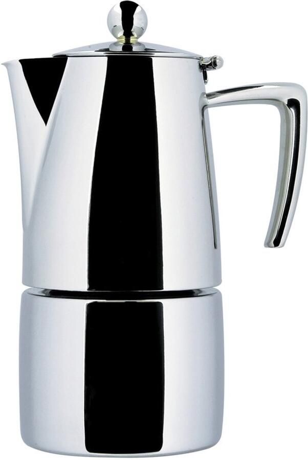 RVS Espresso Machine voor 1 Kopje