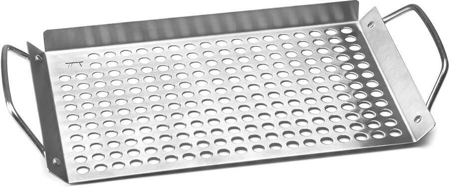 RVS Grill Topper Grid 11x7 voor Groenten en Vlees
