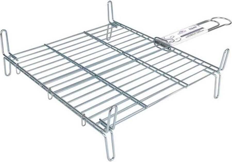 RVS Grillrooster Vierkant 40x40 cm Duurzaam & Hittebestendig BBQ Rooster