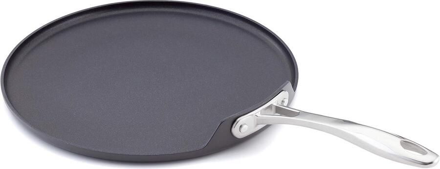RVS Koekenpan 30 cm Professionele Koekenpan voor Allerlei Gerechten