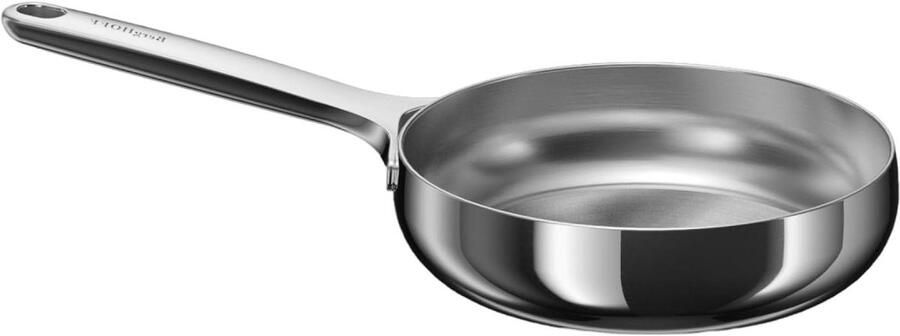 RVS Koekenpan PFAS-vrij Alle fornuizen Snelle gelijkmatige warmte 20cm Stellar Steel