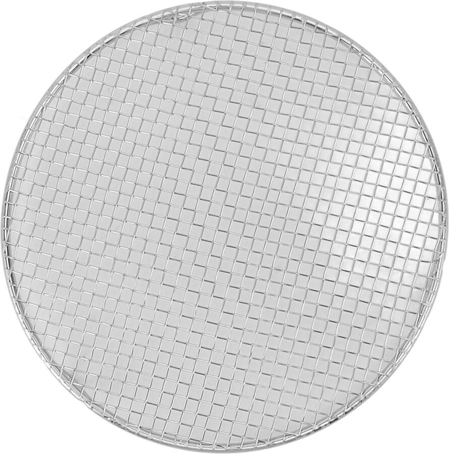RVS Koelrek Bakrek Ovenrek Bakken Grillen Hoge Temperatuur 16 cm Rond Zilver