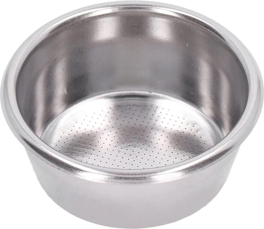 RVS Koffiefiltermandje 54mm voor 2 Kopjes Herbruikbaar en Makkelijk Schoon te Maken Perfect voor Espresso en Koffiezetten