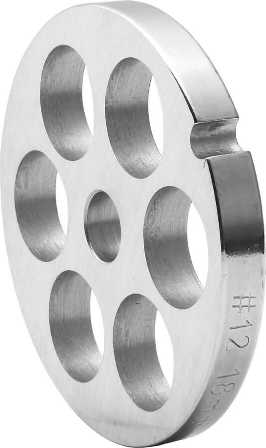 RVS Maalschijf Vervanging voor Vleesmolen Type 12 Verschillende Maasgroottes