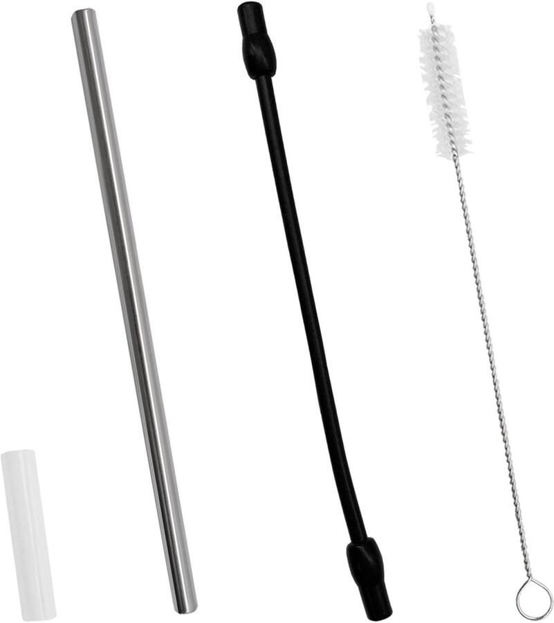 Stainless Steel Melktube en Siliconen Melkhose Reinigingsborstel Set voor Volautomatische Koffiemachines EQ6 EQ7 Plus 700