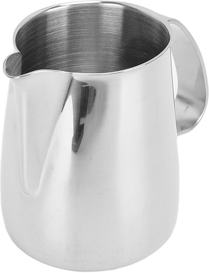 RVS Melkopschuimer Cup 350ml met Ergonomisch Handvat Perfect voor Latte Art