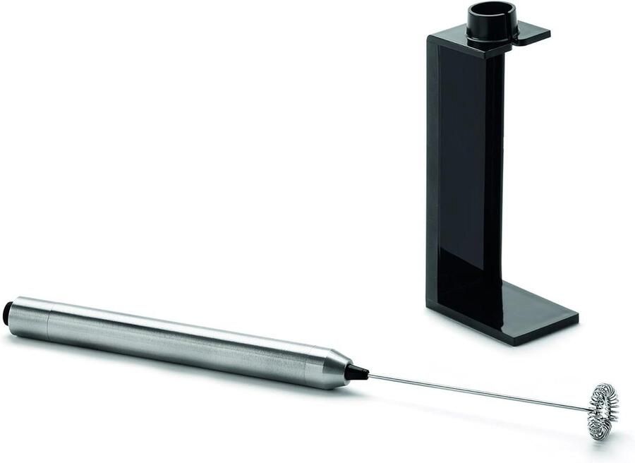 RVS Melkopschuimer met Standaard Krachtige Batterij Aangedreven Motor