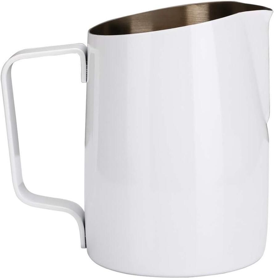 RVS Melkopschuimer voor Espresso en Latte Art 420ML Koffiekannetje voor Perfecte Melkschuim en Koffiecreaties