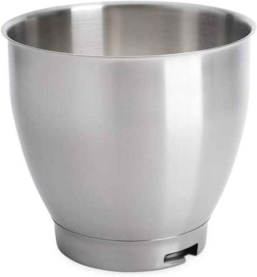 RVS Mengkom Keukenmachine Kom Grote Porties Maken Vaatwasserbestendig 6.7 Liter Zilver