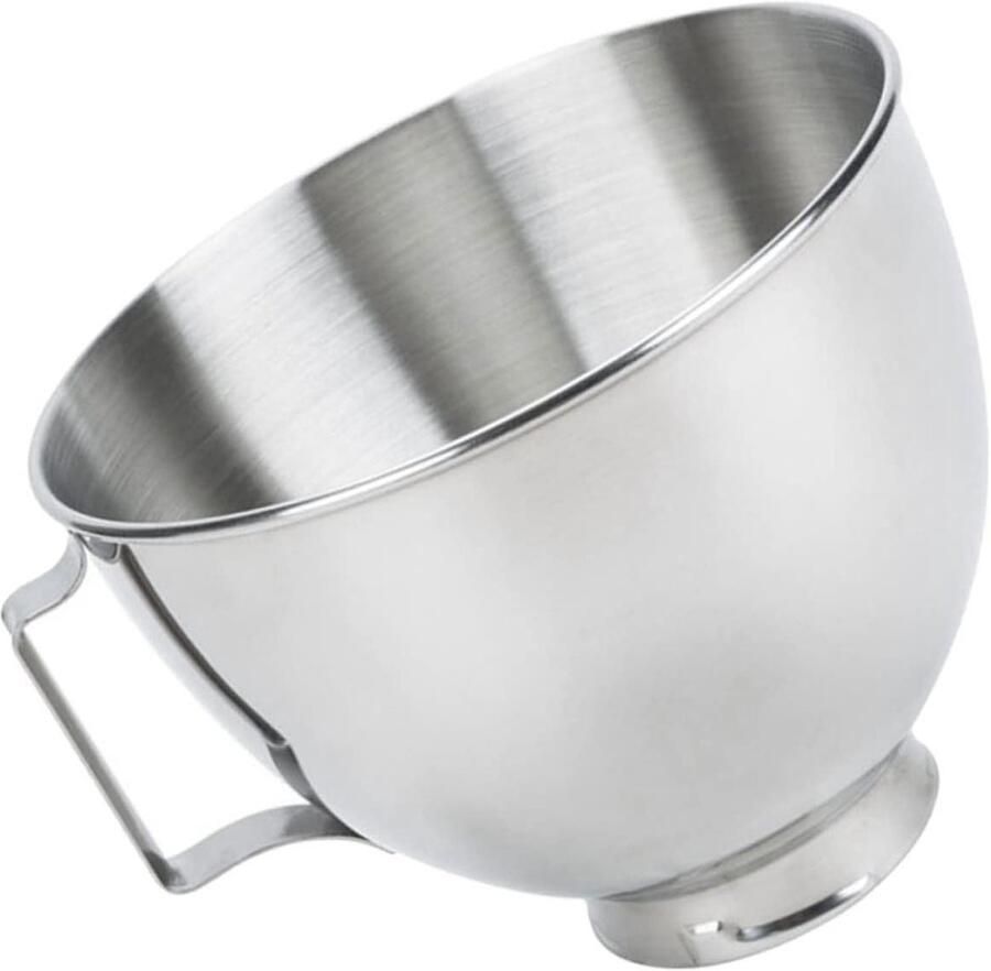 Rvs Mengkom Keukenmachine Kom Mixen Marineren Bakken Met Handvat 22x22cm Zilver