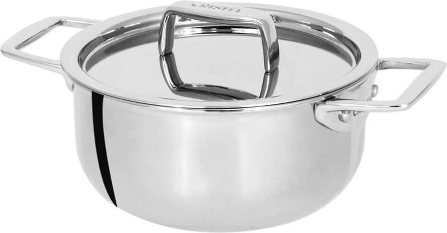 RVS Mini Koekenpan 12 cm Non-Stick Ideaal voor Eieren en Kleine Porties