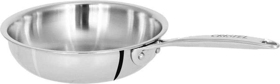 RVS Mini Pan 12 cm Professionele Kookpan voor Alle Fornuizen