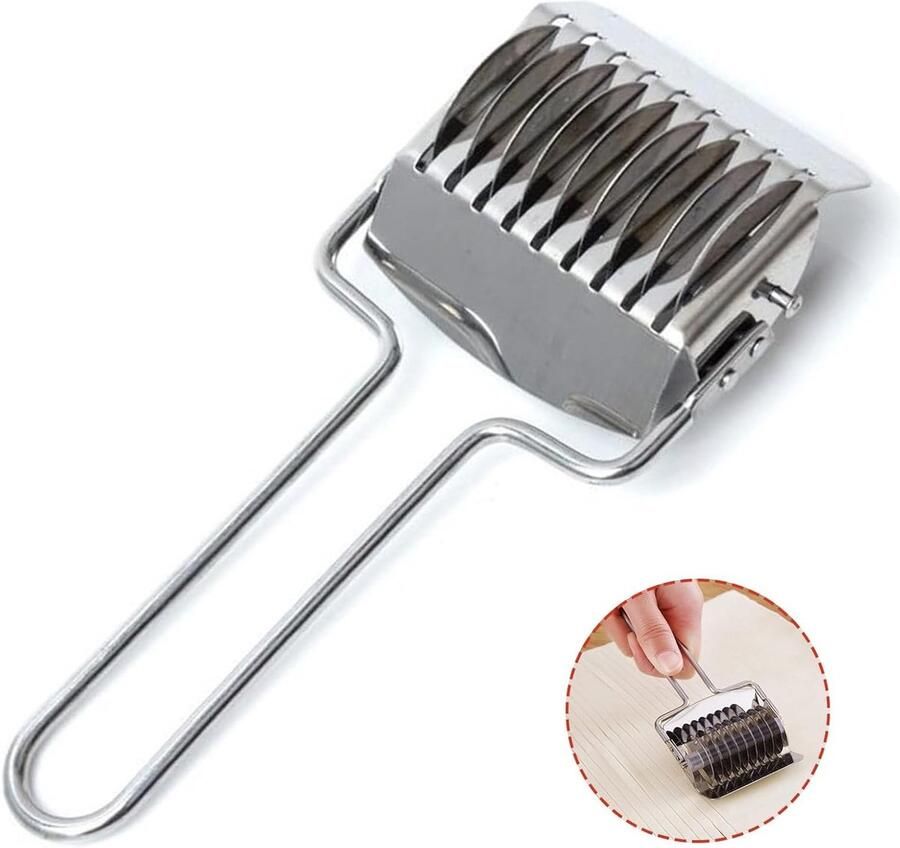 RVS Noodle Cutter voor het Snijden van Pasta Spaghetti en Noedels Keuken Gereedschap voor Het Maken van Deeg en Pasta