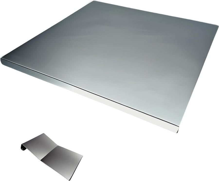 RVS Pastapladder voor Thuisgebruik Inclusief Pastastukker Gemaakt in Italië