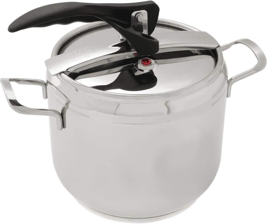 Snelkookpan Drukpan Sneller Koken Inductie Geschikt 5 Liter Staal