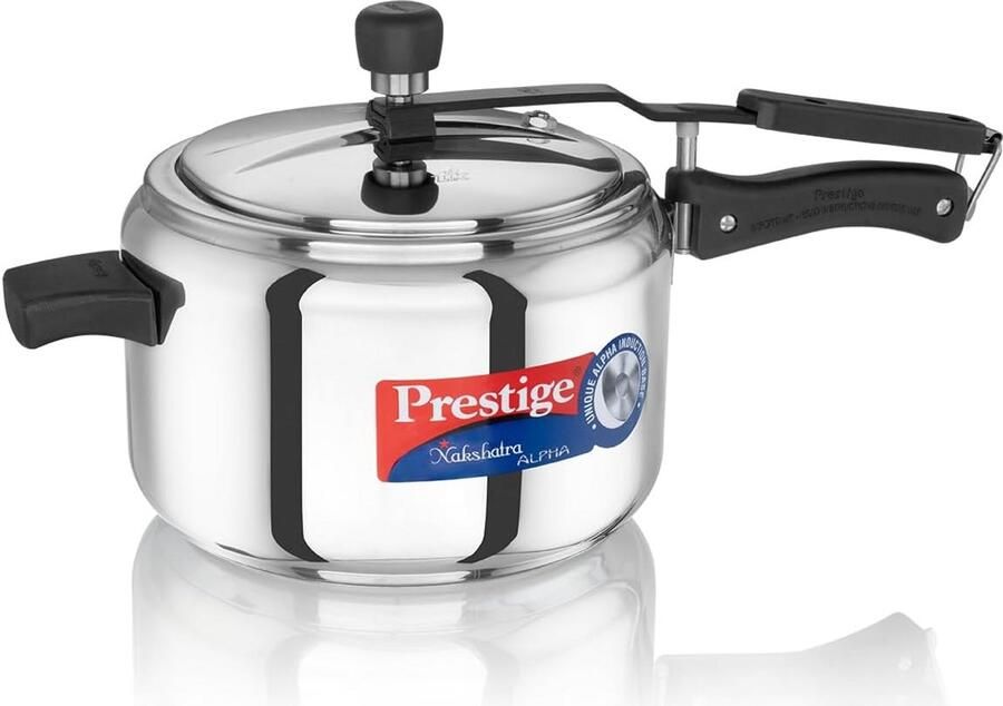 RVS Snelkookpan 5 Liter Geschikt voor Inductie Duurzaam en Veilig