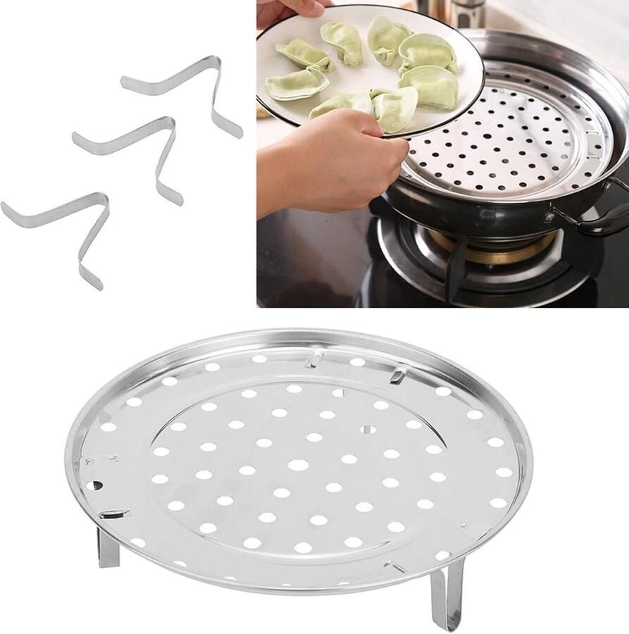 RVS Stoomhouder voor Potten Pannen en Krokodillen Duurzaam en Handig