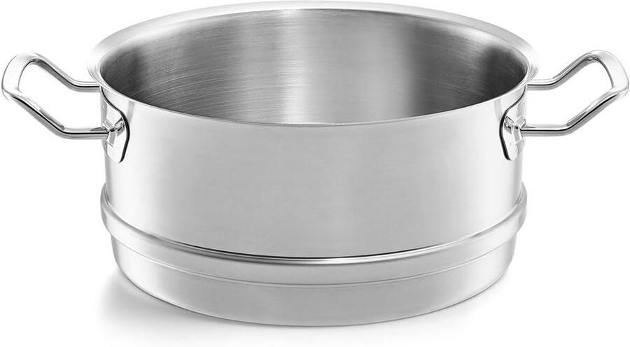 RVS Stoominzet voor Kookpan Ø 28 cm Geschikt voor Inductie en Stomen