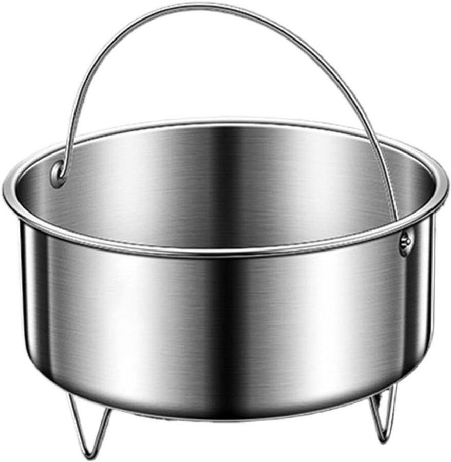 RVS Stoommand Stoominzet Gezonde Maaltijden Met Handvatten Compact Formaat Style 2