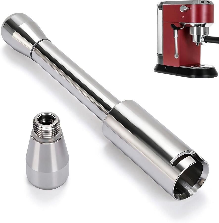 RVS Stoommondstuk voor Koffiemaker Herbruikbare Stoomtuit voor Espresso Machines Perfect voor EC685 en andere Modellen