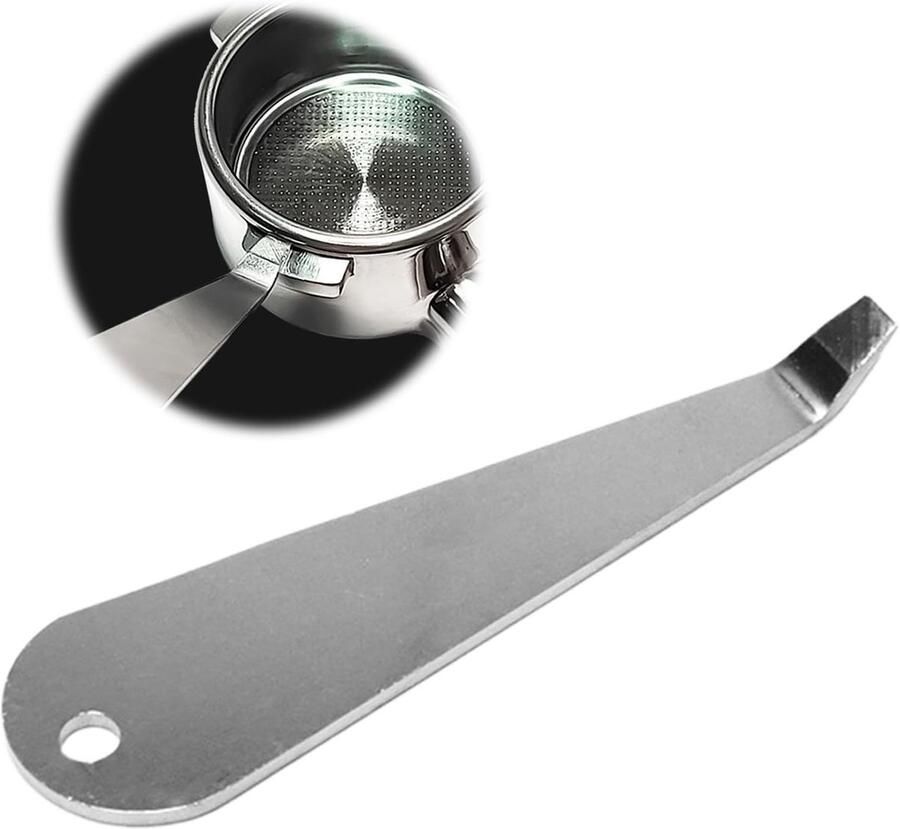 RVS Strainer Carrier Remover voor Barista Duurzaam en Robuust Geschikt voor Sage Barista Express en andere Koffiemachines Barista Accessoires