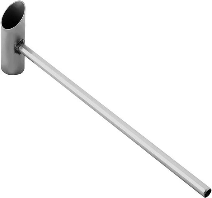 RVS suikerlepel voor suikerspinmachine lange handgreep ideaal voor suikerspin en marshmallows accessoires voor zoete traktaties