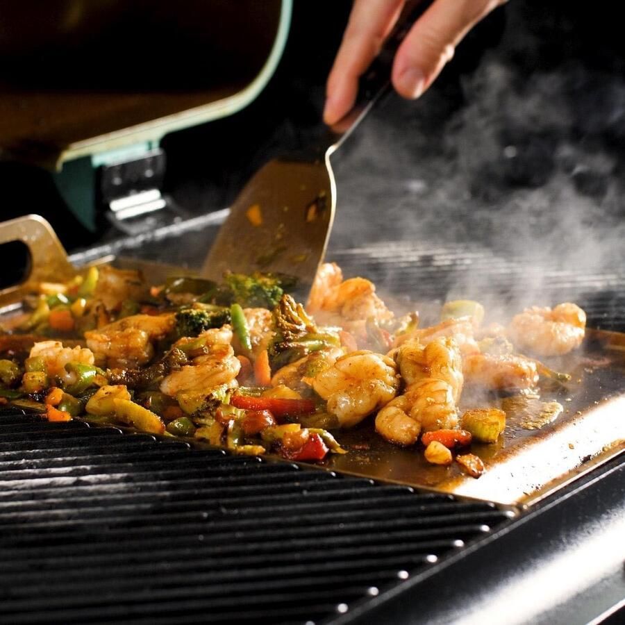 Rvs Teppanyaki Bakplaat voor Oven Ideaal voor Grillen en Bakken