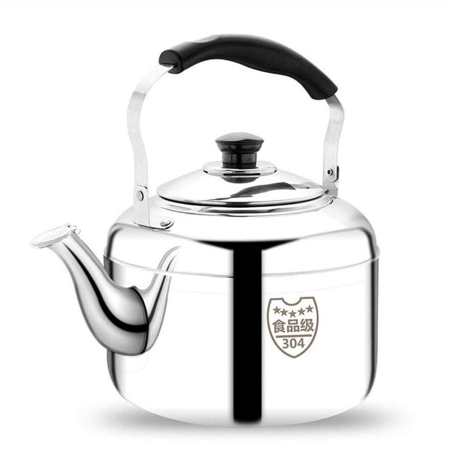 RVS Waterketel Theepot Kookplaat Snel Water Koken Universele Bodem 6 Liter