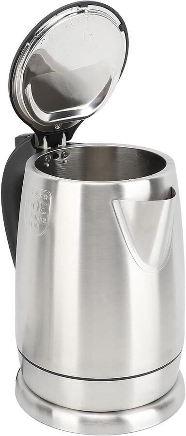 RVS Waterkoker Elektrische Ketel Snel Water Koken Automatische Uitschakeling 1.8 Liter Zilver