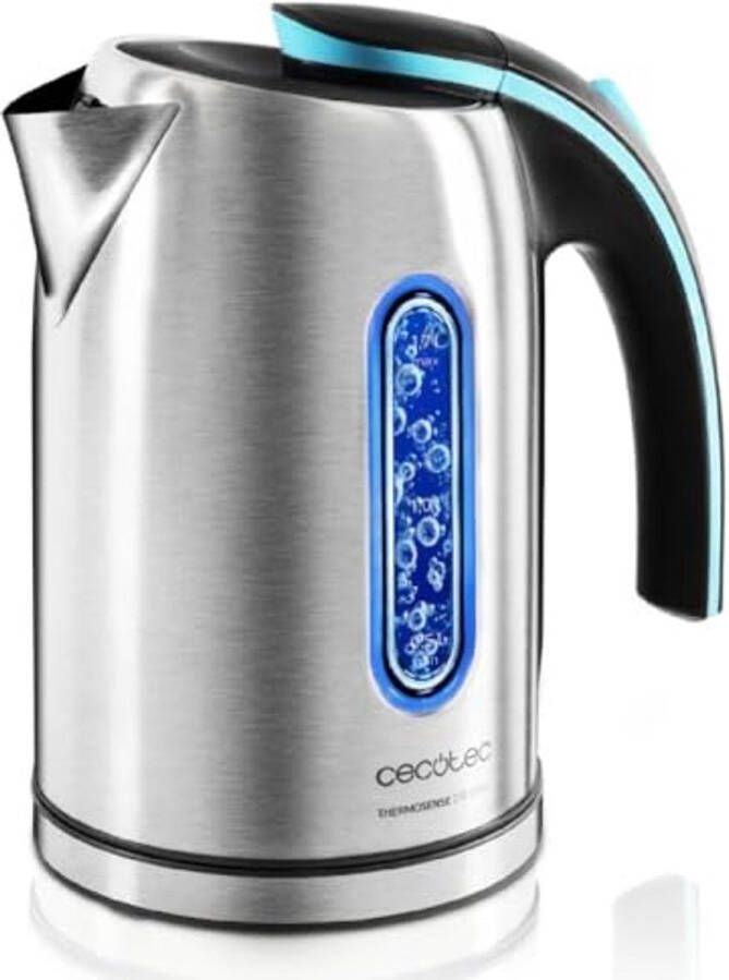 RVS Waterkoker met 1.7L Capaciteit 2200W Vermogen 360º Basis en Anti-Kalk Filter