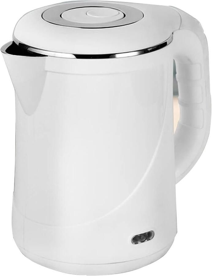 RVS Waterkoker Theepot Waterkoker Snel Water Koken Automatische Uitschakeling 0.8L Wit