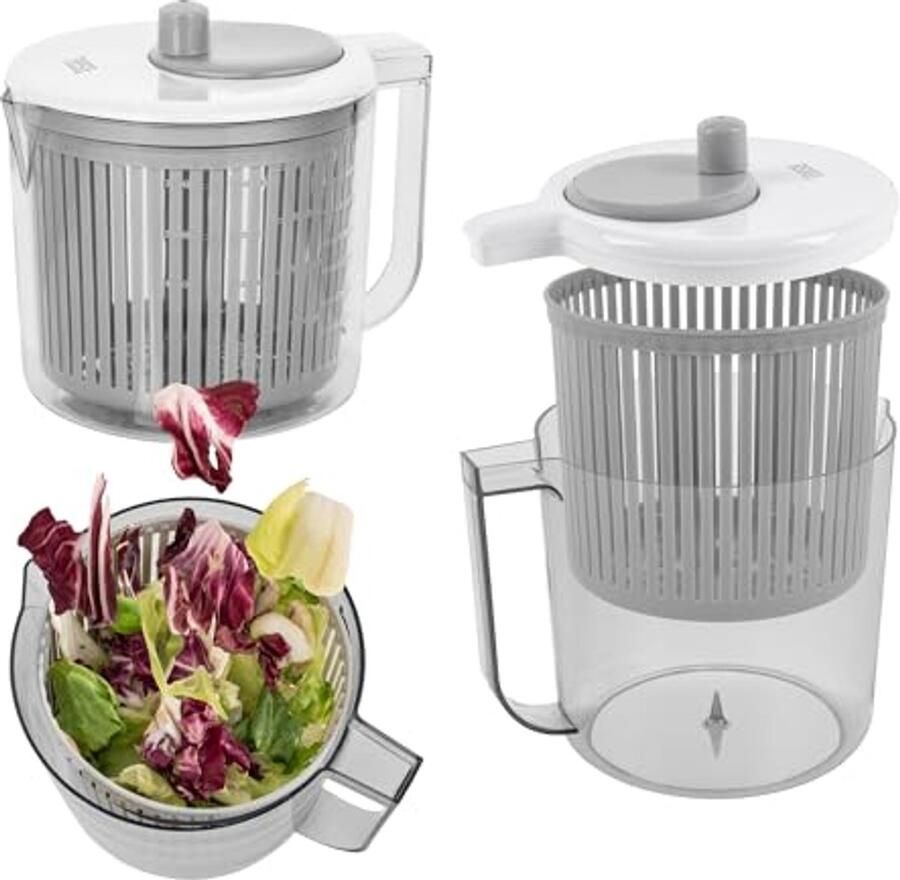 Salad centrifuge 2.5 L Handige keukenaccessoire voor snel drogen