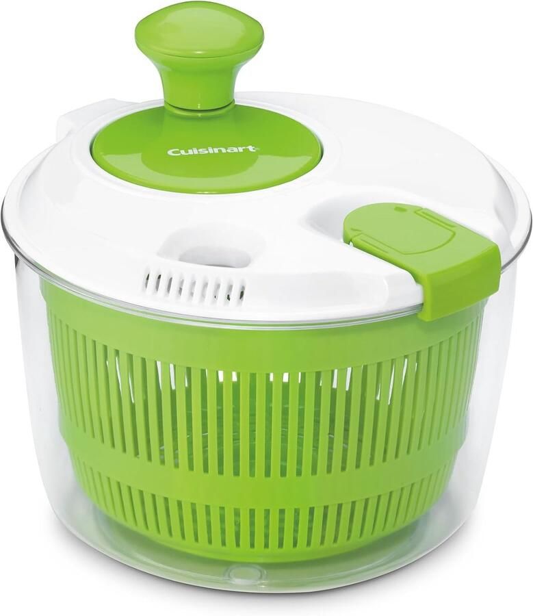 Salade centrifuge Groente droger Verse Salades Maken Geïntegreerd Afgieten 3 Liter Groen