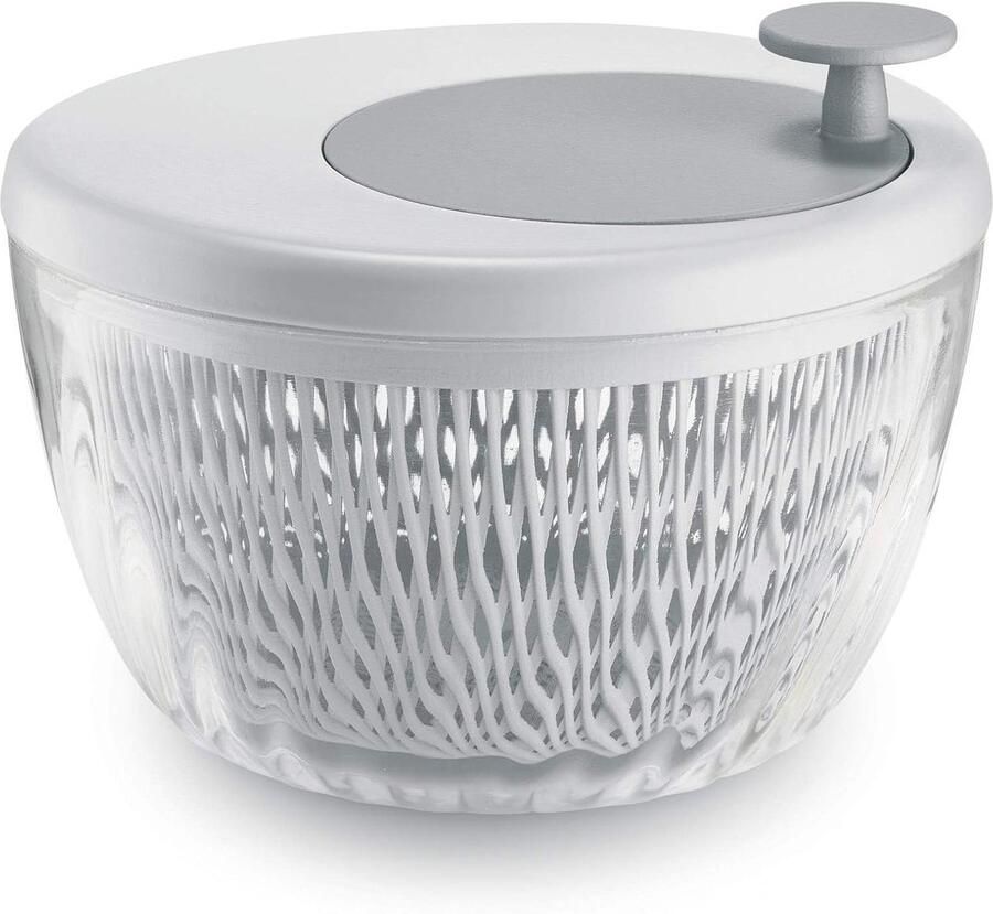 Salade Centrifuge Groente Droger Verse Salades Maken Vers Houdend Deksel Ø 26 x 19 cm Wit