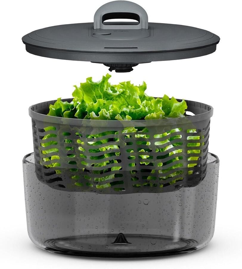 Salade Droger Groente centrifuge Salade bereiden Snelle waterafvoer Klein formaat Aqua