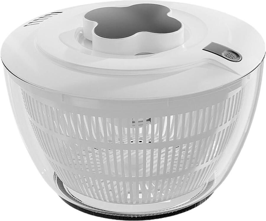 Salade Fruitcentrifuge Waskom Zeef Maaltijd Bereiding Handmatig Draagbaar 5 Liter Transparant